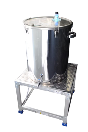 浄水場の航空写真