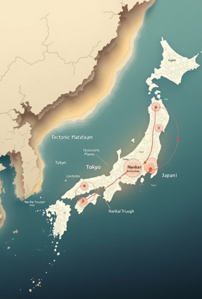 浄水場の航空写真